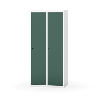Novis garderobeskab lige topplade 1:2 B80 cm
