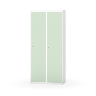 Novis garderobeskab lige topplade 1:2 B80 cm