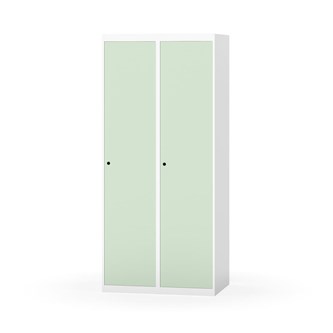 Novis garderobeskab lige topplade 1:2 B80 cm