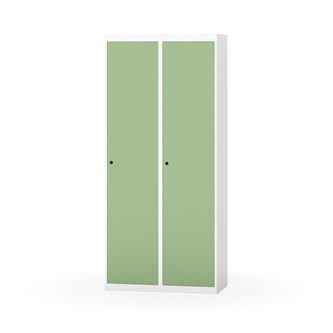 Novis garderobeskab lige topplade 1:2 B80 cm