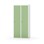 Novis garderobeskab lige topplade 1:2 B80 cm