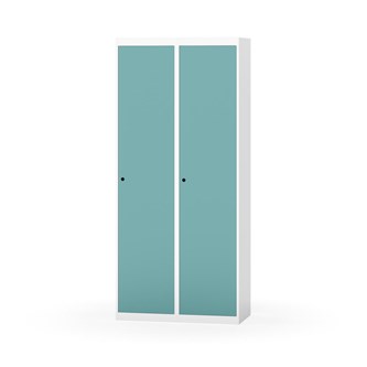 Novis garderobeskab lige topplade 1:2 B80 cm