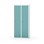 Novis garderobeskab lige topplade 1:2 B80 cm