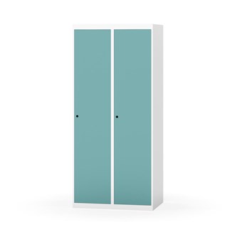 Novis garderobeskab lige topplade 1:2 B80 cm