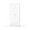 Novis garderobeskab lige topplade 1:2 B80 cm