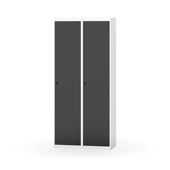 Novis garderobeskab lige topplade 1:2 B80 cm