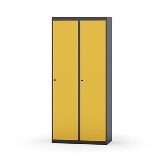 Novis garderobeskab lige topplade 1:2 B80 cm