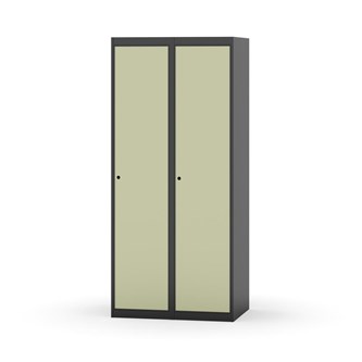 Novis garderobeskab lige topplade 1:2 B80 cm