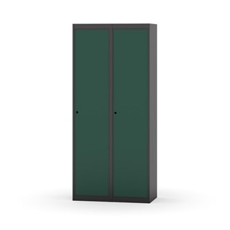 Novis garderobeskab lige topplade 1:2 B80 cm
