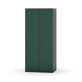 Novis garderobeskab lige topplade 1:2 B80 cm