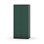 Novis garderobeskab lige topplade 1:2 B80 cm