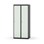 Novis garderobeskab lige topplade 1:2 B80 cm