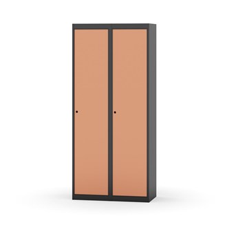 Novis garderobeskab lige topplade 1:2 B80 cm