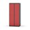 Novis garderobeskab lige topplade 1:2 B80 cm