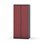 Novis garderobeskab lige topplade 1:2 B80 cm