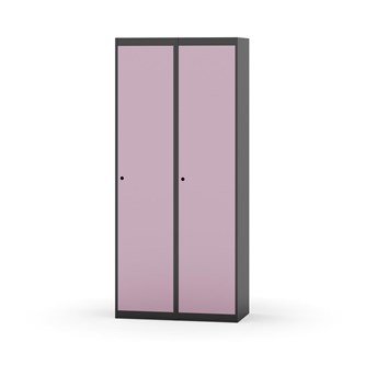 Novis garderobeskab lige topplade 1:2 B80 cm