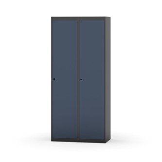 Novis garderobeskab lige topplade 1:2 B80 cm