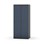 Novis garderobeskab lige topplade 1:2 B80 cm
