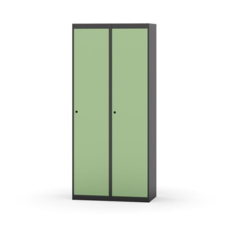 Novis garderobeskab lige topplade 1:2 B80 cm
