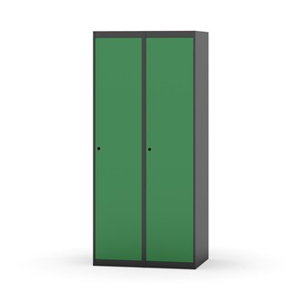 Novis garderobeskab lige topplade 1:2 B80 cm