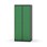 Novis garderobeskab lige topplade 1:2 B80 cm