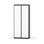 Novis garderobeskab lige topplade 1:2 B80 cm