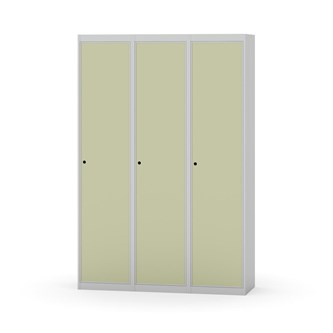 Novis garderobeskab lige topplade 1:3 B120 cm