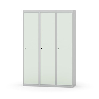 Novis garderobeskab lige topplade 1:3 B120 cm