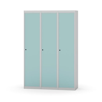Novis garderobeskab lige topplade 1:3 B120 cm