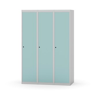 Novis garderobeskab lige topplade 1:3 B120 cm