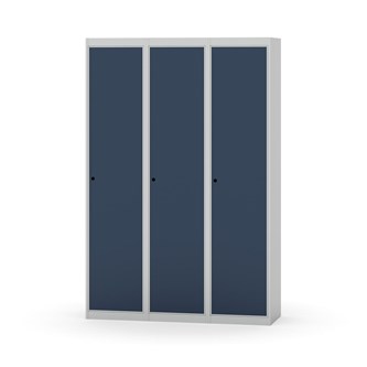 Novis garderobeskab lige topplade 1:3 B120 cm
