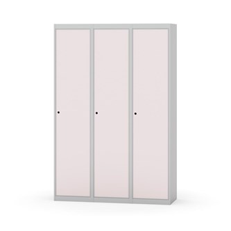 Novis garderobeskab lige topplade 1:3 B120 cm
