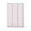 Novis garderobeskab lige topplade 1:3 B120 cm