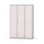 Novis garderobeskab lige topplade 1:3 B120 cm