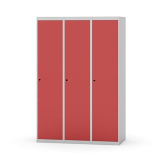 Novis garderobeskab lige topplade 1:3 B120 cm