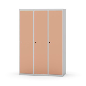 Novis garderobeskab lige topplade 1:3 B120 cm