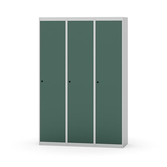Novis garderobeskab lige topplade 1:3 B120 cm
