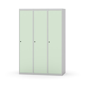 Novis garderobeskab lige topplade 1:3 B120 cm