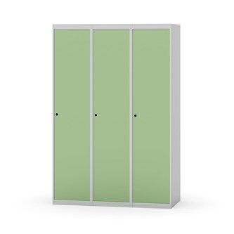 Novis garderobeskab lige topplade 1:3 B120 cm