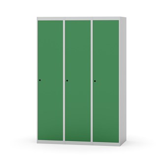 Novis garderobeskab lige topplade 1:3 B120 cm