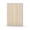 Novis garderobeskab lige topplade 1:3 B120 cm