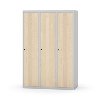 Novis garderobeskab lige topplade 1:3 B120 cm