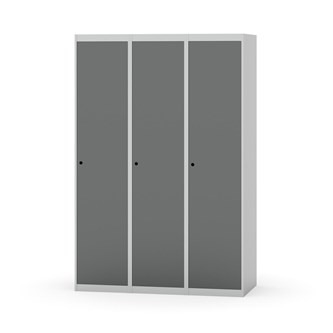Novis garderobeskab lige topplade 1:3 B120 cm