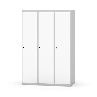 Novis garderobeskab lige topplade 1:3 B120 cm