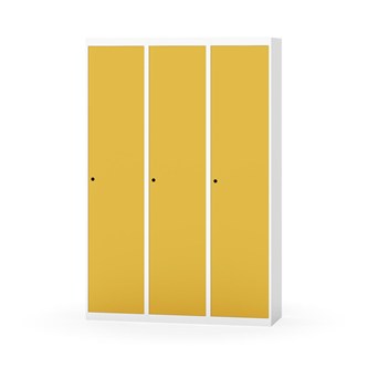 Novis garderobeskab lige topplade 1:3 B120 cm
