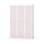 Novis garderobeskab lige topplade 1:3 B120 cm