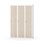 Novis garderobeskab lige topplade 1:3 B120 cm