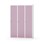 Novis garderobeskab lige topplade 1:3 B120 cm