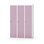 Novis garderobeskab lige topplade 1:3 B120 cm