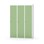 Novis garderobeskab lige topplade 1:3 B120 cm